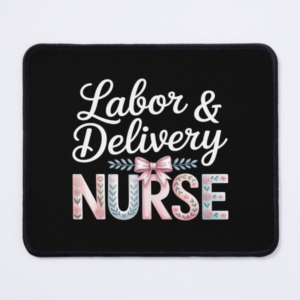 Item preview, Labor and Delivery L&D Nurse Coquette Bow Baby Nurse Life designed and sold by HORIZBoutique.