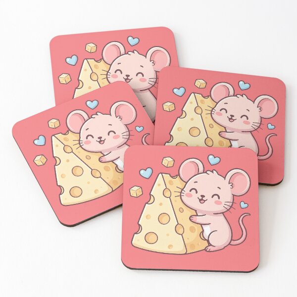 Item preview, Cute pink mouse designed and sold by FluffyGallery.