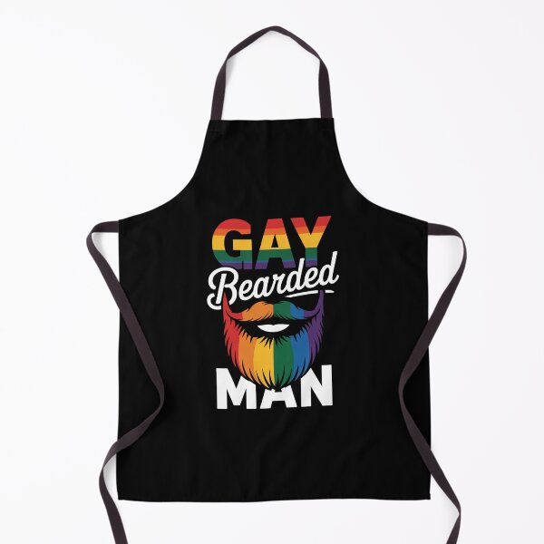 Item preview, Rainbow Pride Month LGBTQ Gay Gay Bearded Man designed and sold by JonathalIngham.