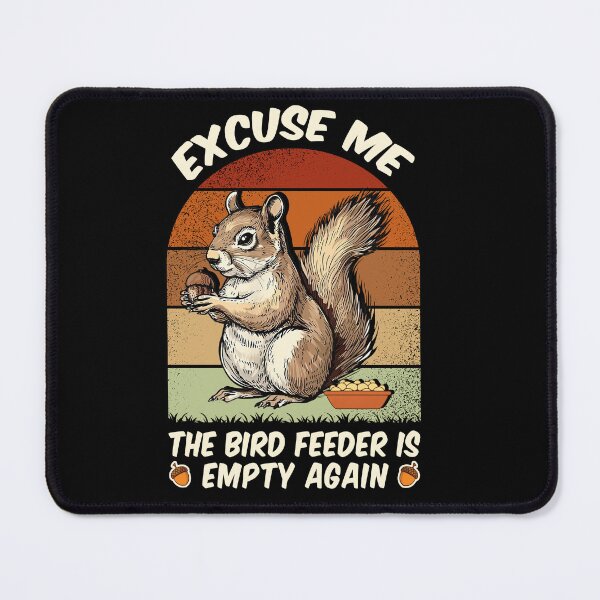 Item preview, Funny Squirrel Bird Feeder T-Shirt designed and sold by LarryMBrown.