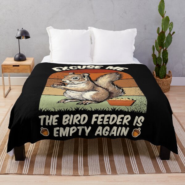 Item preview, Funny Squirrel Bird Feeder T-Shirt designed and sold by LarryMBrown.