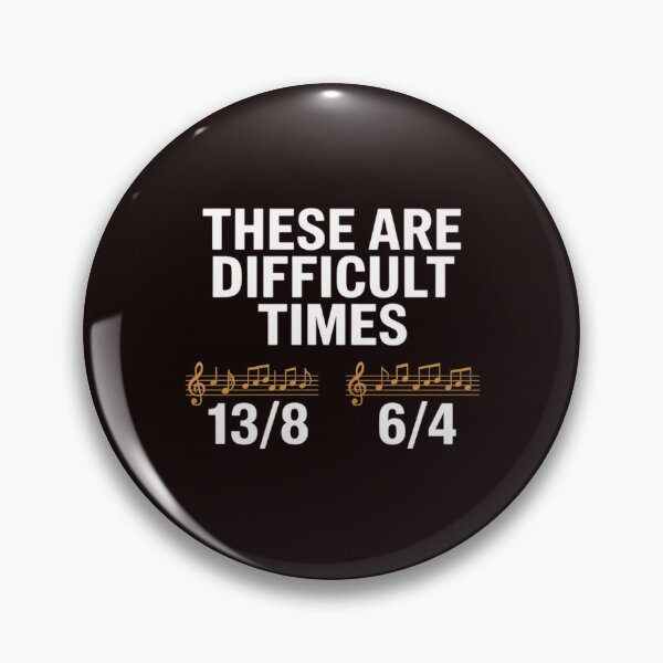 Item preview, These Are Difficult Times Music designed and sold by hettingerchaim.
