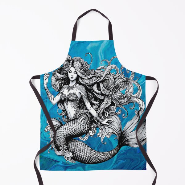 Item preview, Mermaid in Water designed and sold by ViaARTfactory.
