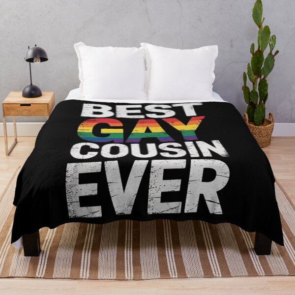 Item preview, Best Gay Cousin Ever Rainbow Pride Month LGBTQ designed and sold by JonathalIngham.
