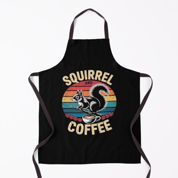 Item preview, Fun Vintage Pet Theme Lover I like Squirrel And Coffee designed and sold by RsFilsingerArt.