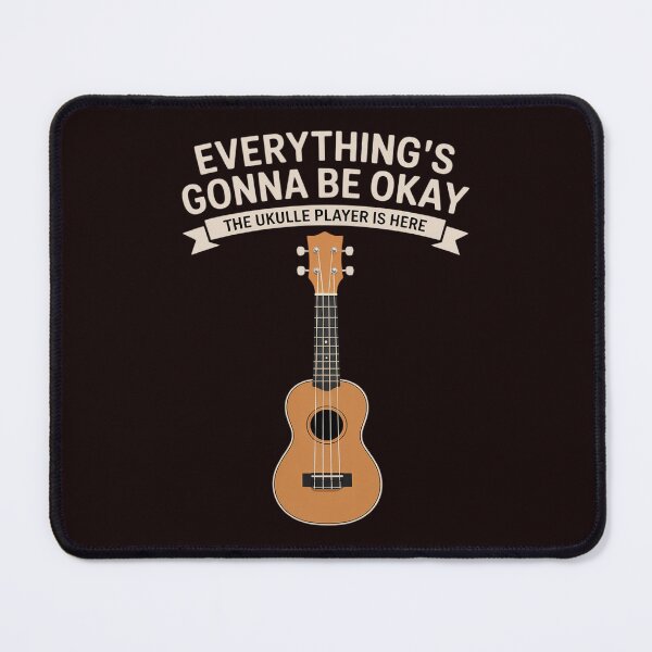 Item preview, The Ukulele Player is Here Ukulele Hawaiian designed and sold by hettingerchaim.