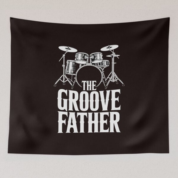 Item preview, The GrooveFather Drummer Drummer Dad The Groove Father designed and sold by hettingerchaim.