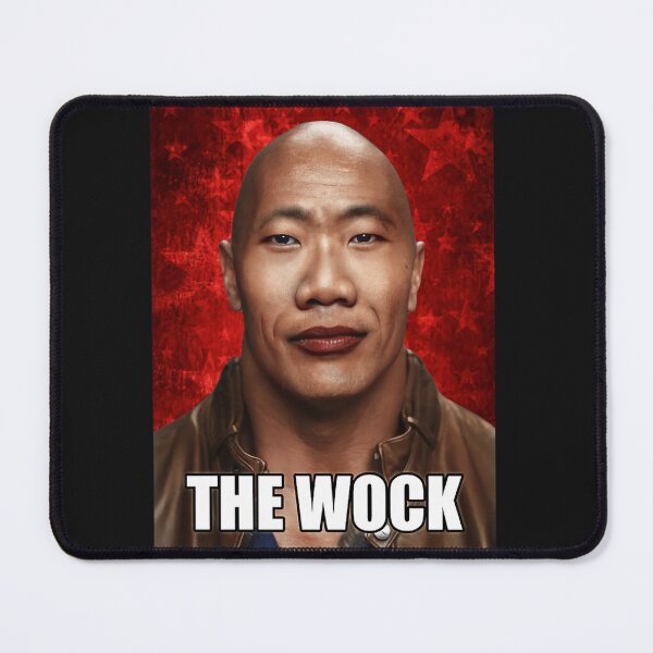 Item preview, The Wock Meme Dwayne The Wok Johnson John Xina Chinese Social Credit Bing Chilling designed and sold by AndrePendle6.