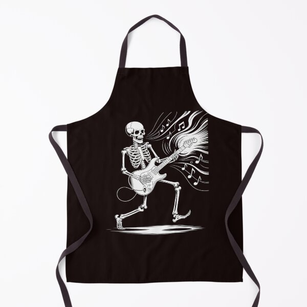 Item preview, Skeleton Playing Guitar Music Gifts For Men Women Rock Band designed and sold by hettingerchaim.