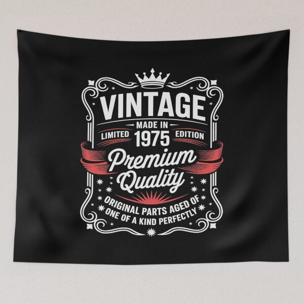Item preview, Vintage 50th Birthday Decorations Vintage 1975 50 Years Old designed and sold by VerseFarm.