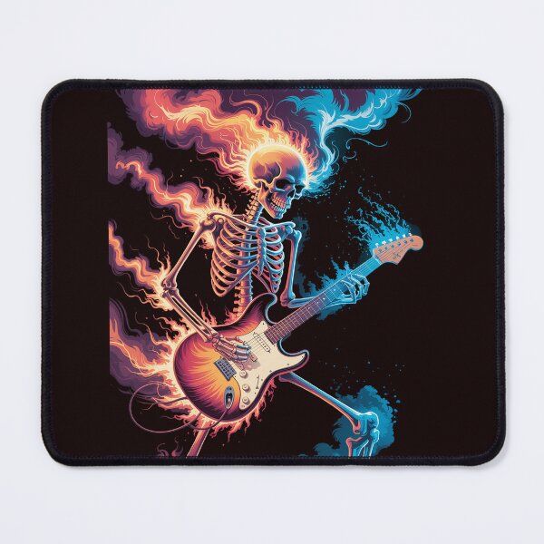Item preview, Skeleton playing guitar ,Rock Star Shredding Guitar designed and sold by hettingerchaim.