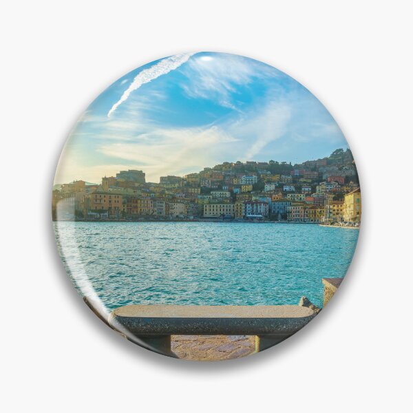 Item preview, Bench on the seafront in Porto Santo Stefano, Argentario, Tuscany, Italy. designed and sold by Stefano Orazzini.