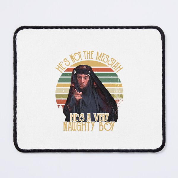 Item preview, He_S Not The Messiah He_S A Very Naughty Boy Vintage designed and sold by aivitafajanm.