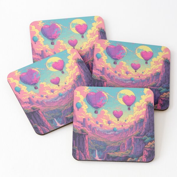 Item preview, Romantic hot air balloon ride over a colorful gorge designed and sold by Mianku | Für das Leben.