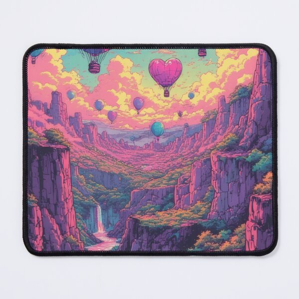 Item preview, Romantic hot air balloon ride over a colorful gorge designed and sold by Mianku | Für das Leben.