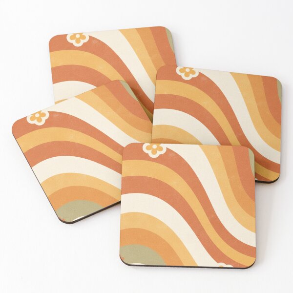 Item preview, Groovy Retro 70s Aesthetic - Vintage Earthy Orange and Brown Typography designed and sold by anandsiva2703.