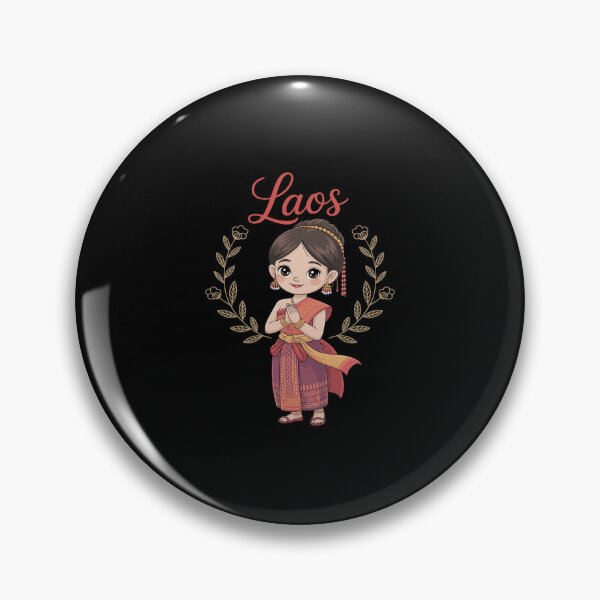 Item preview, Laos Lao Laotian Traditional Dress Lao Sinh designed and sold by HORIZBoutique.