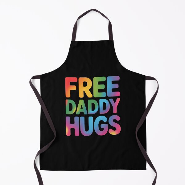 Item preview, Free Daddy Hugs LGBT Pride Month Colorful Rainbow LGBTQ Dad designed and sold by JonathalIngham.