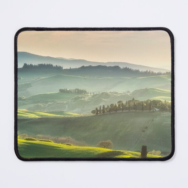 Item preview, Landscape in Pienza with rolling hills at sunset. Tuscany, Italy designed and sold by Stefano Orazzini.