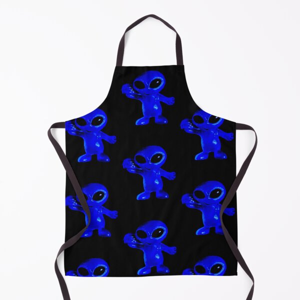 Item preview, Majorelle Blue Alien with Hamburger by ElitebyElise designed and sold by ElitebyElise.