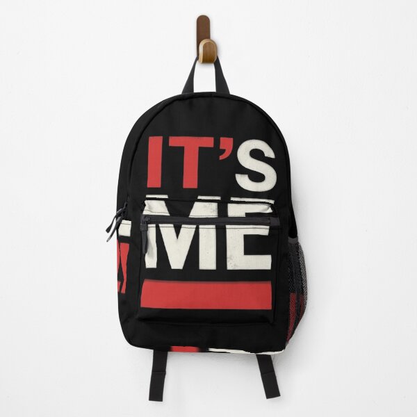 Item preview, Bold Minimalist “IT’S ME” Vertical Poster – High Contrast Red & White Design designed and sold by PixelVibe782.