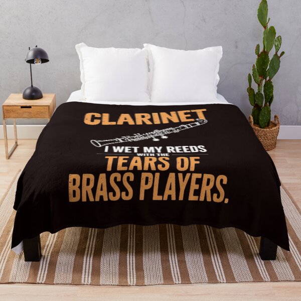 Item preview, I Wet My Reeds With The Tears Of Brass Players - Clarinetist designed and sold by hettingerchaim.