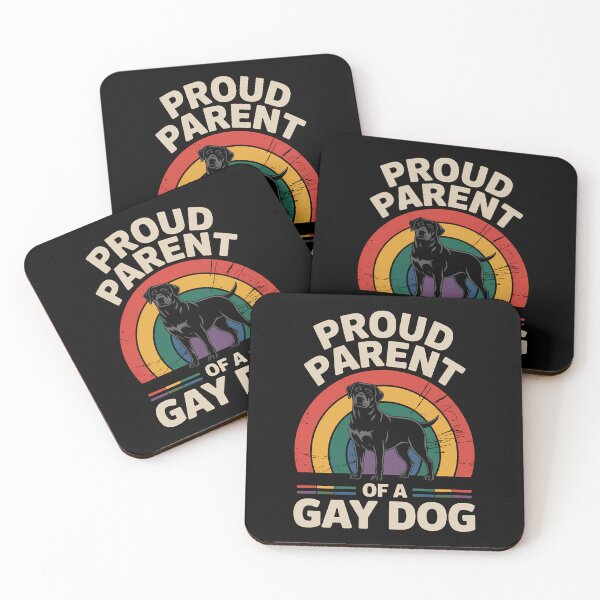 Item preview, Proud Parent Of A Gay Dog - LGBT Dogs Pride designed and sold by JonathalIngham.
