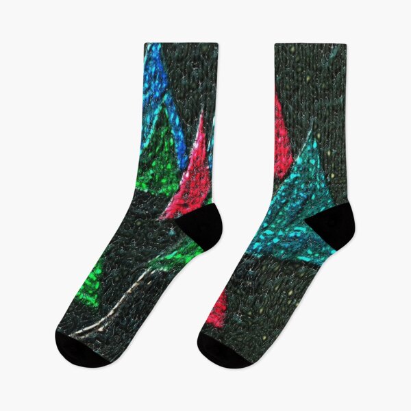 Item preview, triangular dark lizard skin colorful geometric abstract design designed and sold by SmashingDeals.