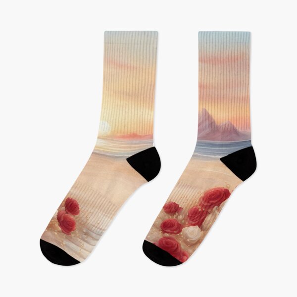 Item preview, Red Roses on Beach designed and sold by CalmnessbyChoice.