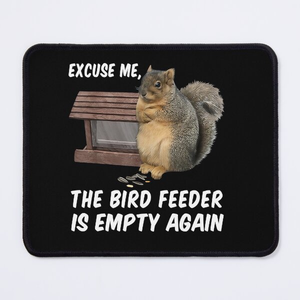 Item preview, Realistic Squirrel Bird Feeder T-Shirt designed and sold by LarryMBrown.