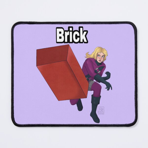 Item preview, Spoiler throws brick designed and sold by LauraElen.