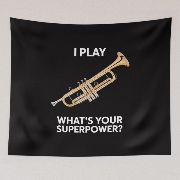 Item preview, I Play Trumpeter What's Your Superpower Trumpet Orchestra designed and sold by demarioTTS.