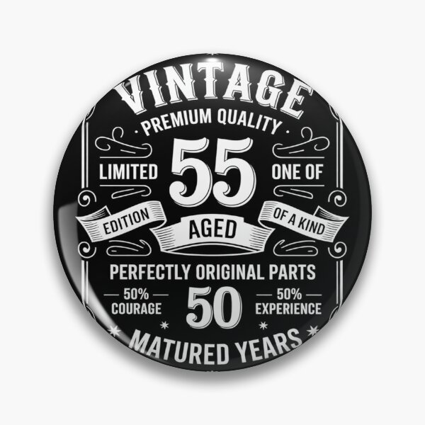 Item preview, Vintage 55th Birthday Decorations Men Gag Funny 55 Birthday designed and sold by VerseFarm.