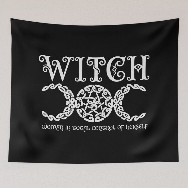 Item preview, Empowered Celtic Witch Woman In Total Control Of Herself designed and sold by JohnnieRusso.