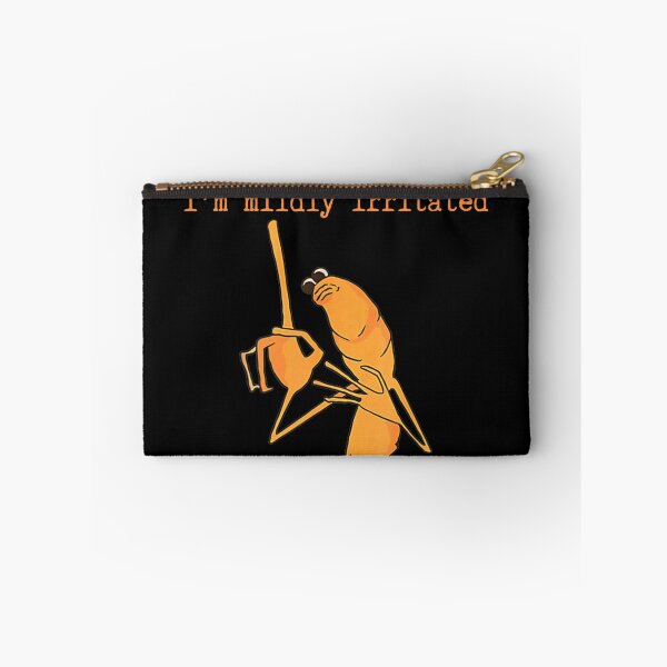 Item preview, Im Mildly Irritated Grumpy Shrimp Minimal Humor Illustration designed and sold by NguboNorento.