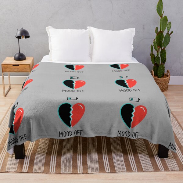 Item preview, Broken Heart Digital Illustration – MOOD OFF with Low Battery Symbol designed and sold by PixelVibe782.