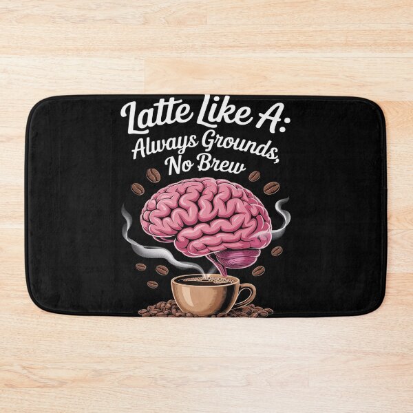 Item preview, Latte Like AI Always Grounds, No Brew designed and sold by FluoroWave.
