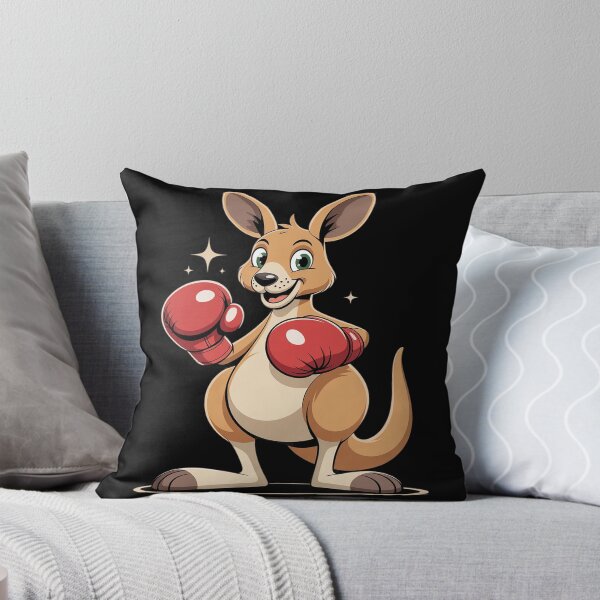 Item preview, Laughing Boxer Kangaroo for a Fun Fight designed and sold by FluoroWave.
