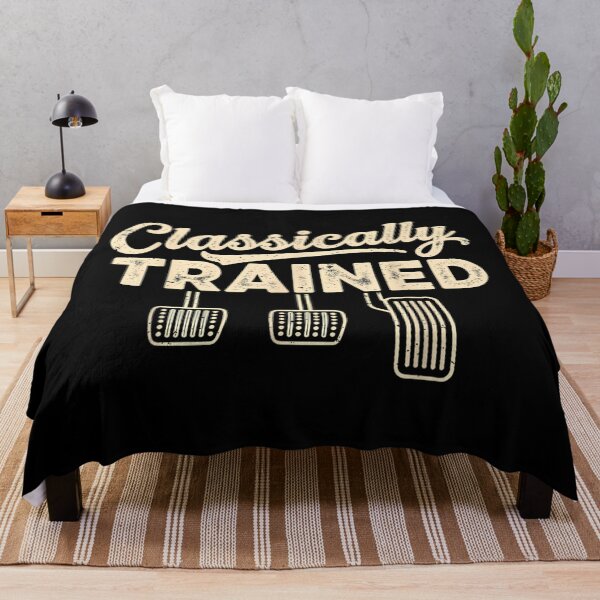 Item preview, Classically Trained Funny Fly Swatter Vintage Typography designed and sold by NguboNorento.