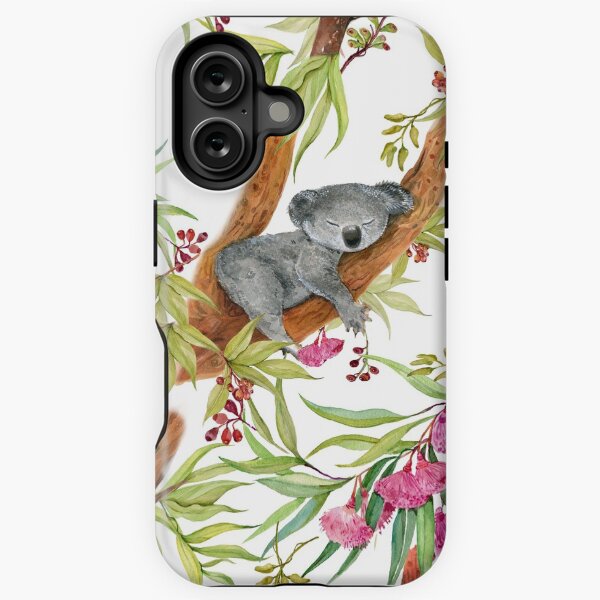 Aperçu de l'œuvre Koala, ours, modèle sans couture pour le tissu créée et vendue par mitrushova.