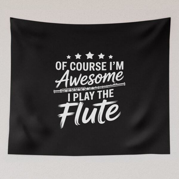 Item preview, Flute Quote I Awesome Flute Player designed and sold by demarioTTS.
