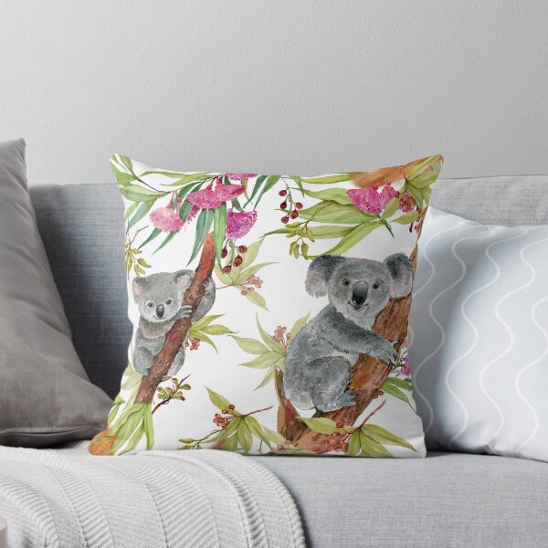 Item preview, Koala, bear, seamless pattern for fabric designed and sold by mitrushova.