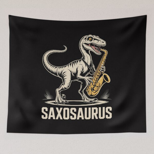 Item preview, Cool Sax Saxophone Jazz Music Instrument Dinosaur Saxophone designed and sold by demarioTTS.