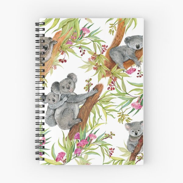 Item preview, Koala, bear, seamless pattern for fabric designed and sold by mitrushova.