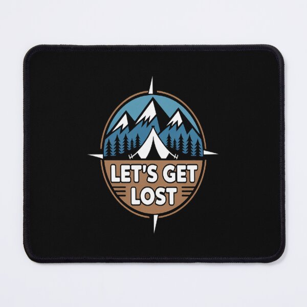 Item preview, Let's Get Lost - Camping Travel designed and sold by CottonCandyPrin.
