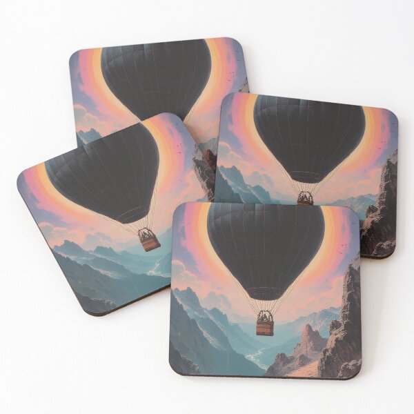 Item preview, Hot air balloon ride over the valley of dreams designed and sold by Mianku | Für das Leben.