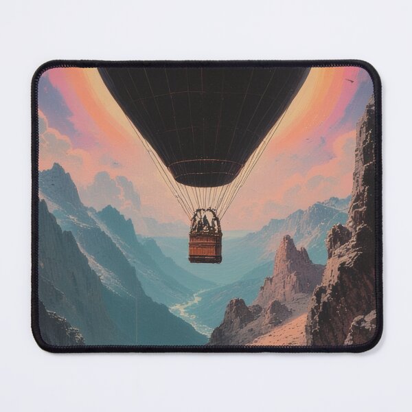 Item preview, Hot air balloon ride over the valley of dreams designed and sold by Mianku | Für das Leben.
