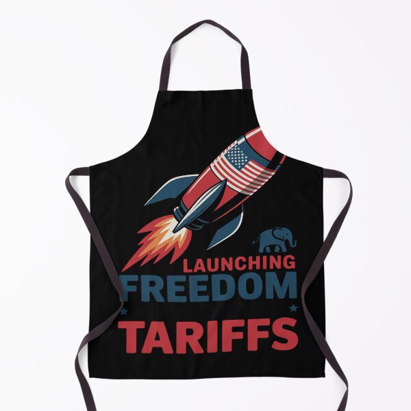 Item preview, Launching Freedom Blocking Tariffs July 4th Funny Political designed and sold by FluoroWave.