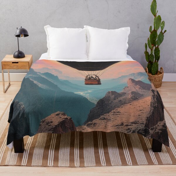 Item preview, Hot air balloon ride over the valley of dreams designed and sold by Mianku | Für das Leben.