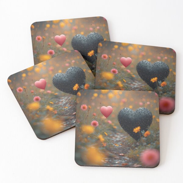 Item preview, Hearts in the flower garden of love designed and sold by Mianku | Für das Leben.